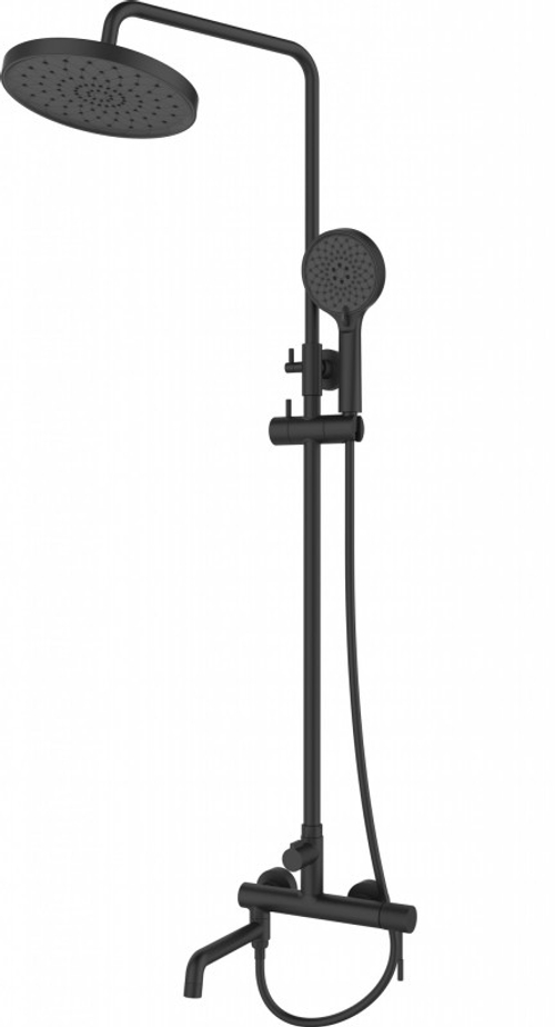 Душевая система Esbano DAISY DS-MB черный матовый