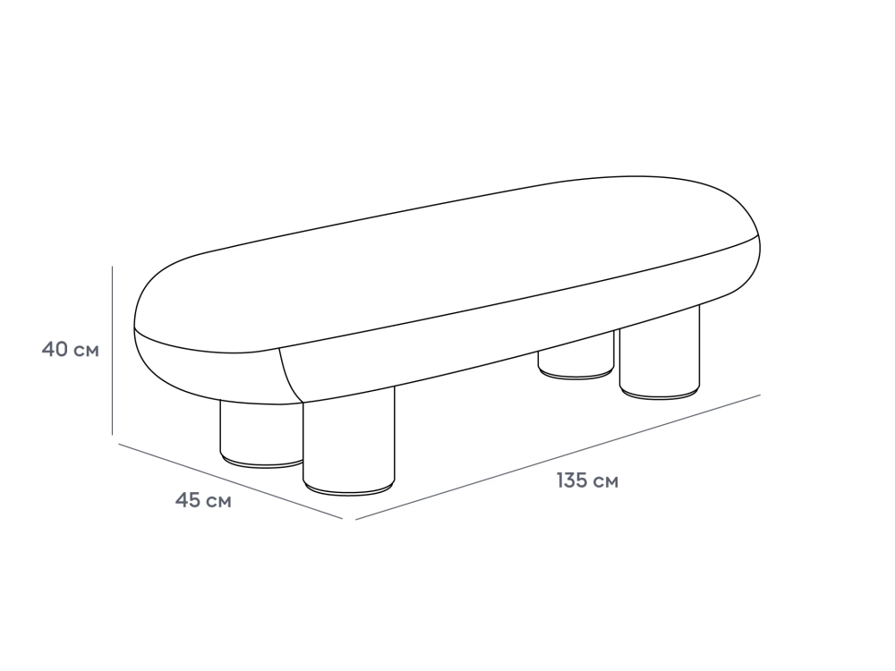 Банкетка Liora