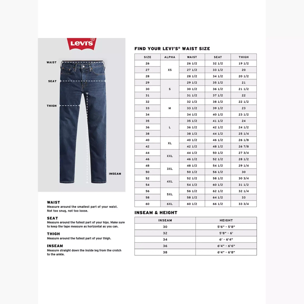 Джинсы Levi’s 512 Slim Taper
