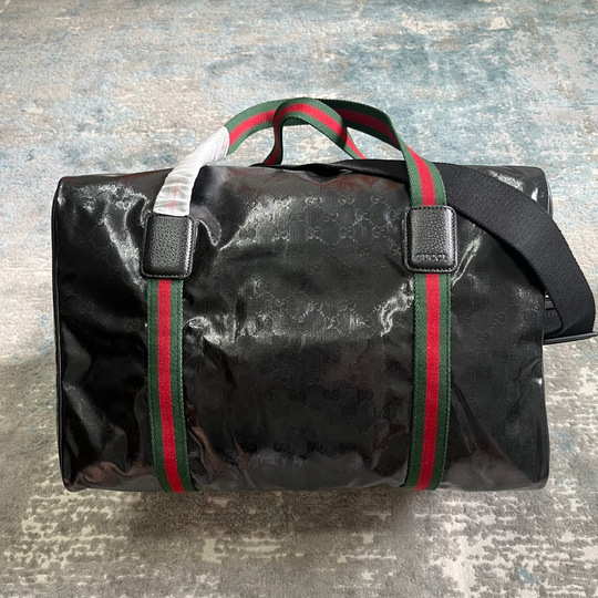 Gucci Large Duffle Bag with Web 45 cm