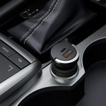 Автомобильное зарядное устройство Car Charger USB Type-C + USB-A, 30Вт, 3А, QC, PD