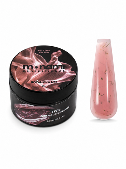 Monami Gel - Гель для наращивания ногтей Ботаника №2, 15гр