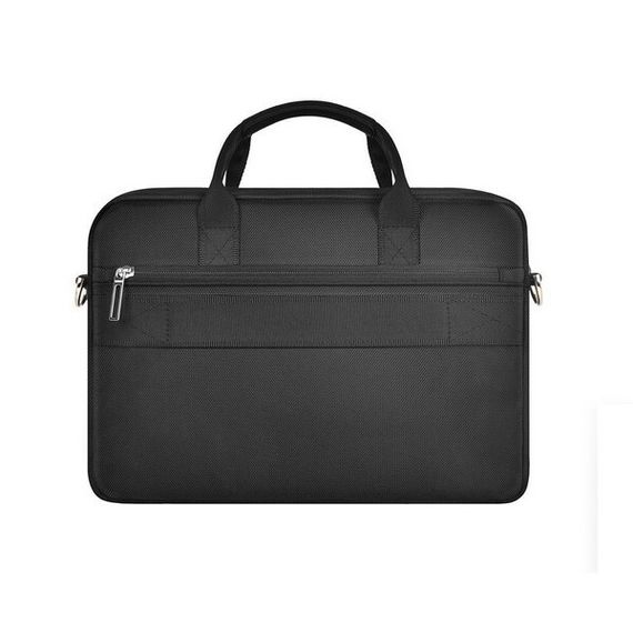 Сумка для ноутбука с плечевым ремнем Wiwu Hali Laptop Bag 14&quot; Black (HB14LBLK)