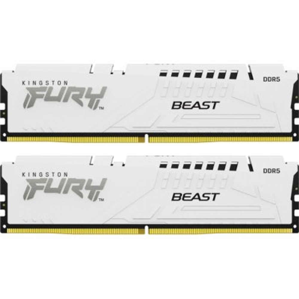 Оперативная память Kingston Fury Beast White KF556C40BWK2-64
