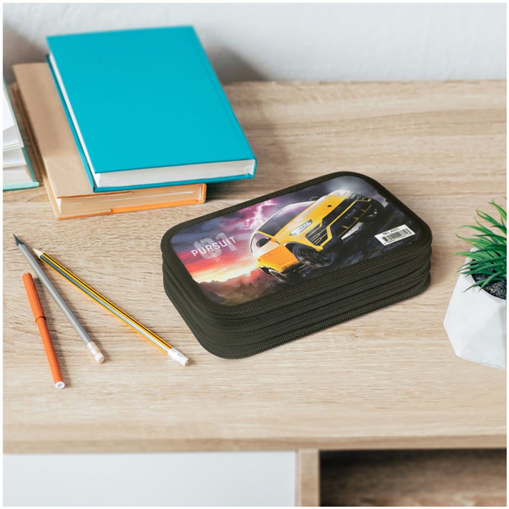 Пенал 2 отделения, 190*105 ArtSpace "01", ламинированный картон