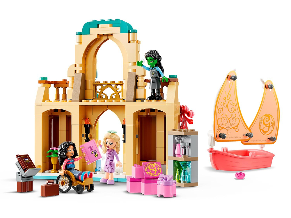 LEGO Wicked 75681 Глинда, Эльфаба и Несса Роуз в университете Шиз — коллекционный сет