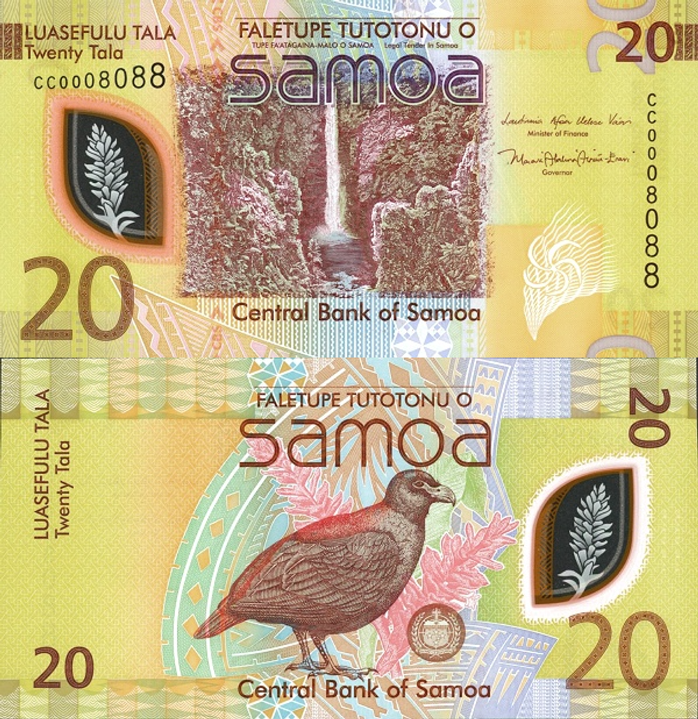 Самоа 20 тала 2023 Вольная птица UNC