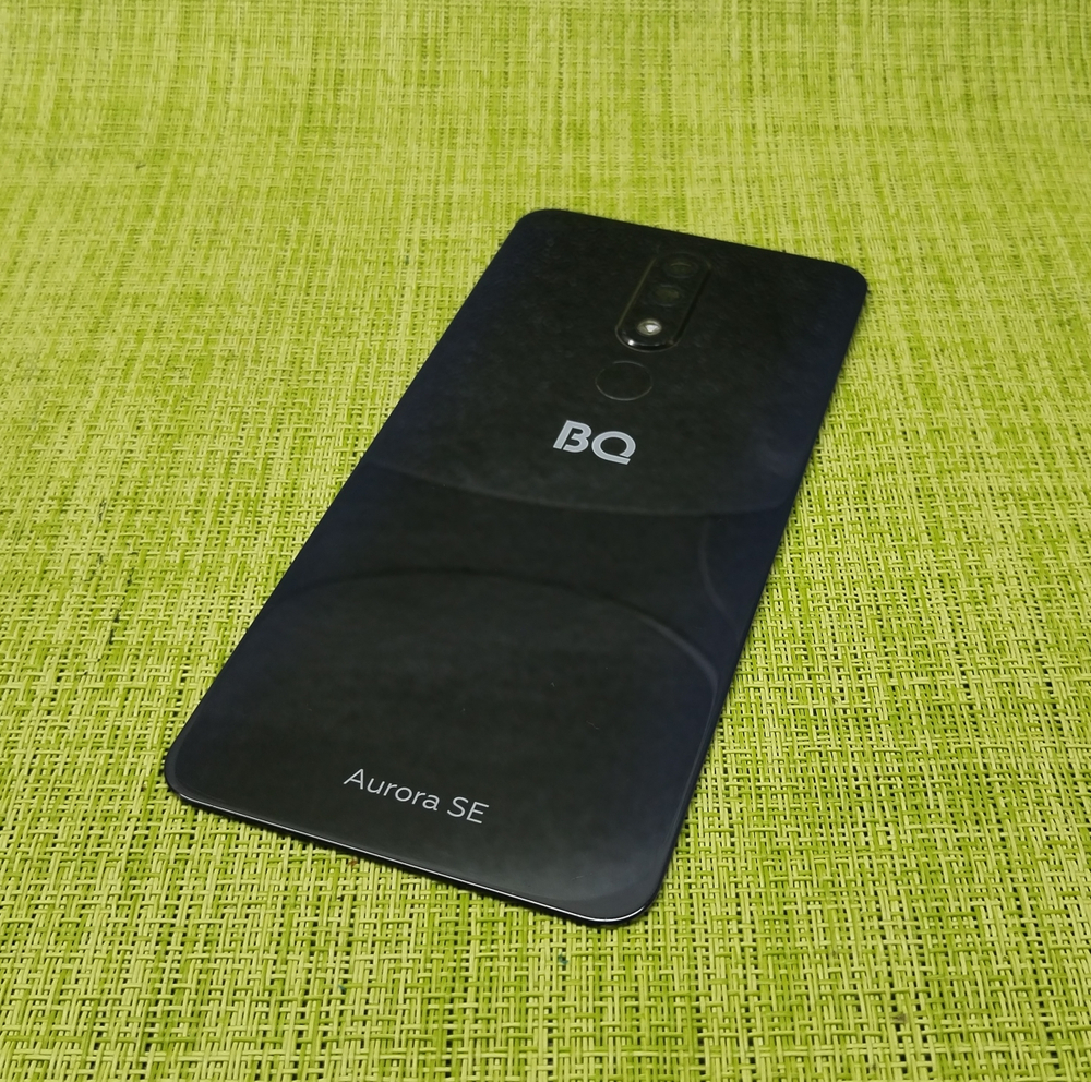 BQ (5732L) Aurora SE - Задняя крышка + сканер отпечатков пальцев (ORIG-SP)