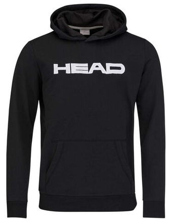 Кофта для мальчика теннисная Head Club Byron Hoodie JR - черный