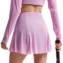 Теннисная юбка Nike Court Paris Slam High Waisted Tennis - light magenta/tattoo/black