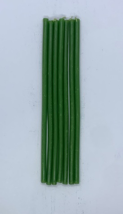 Свеча цветная «Зелёный» 15 см