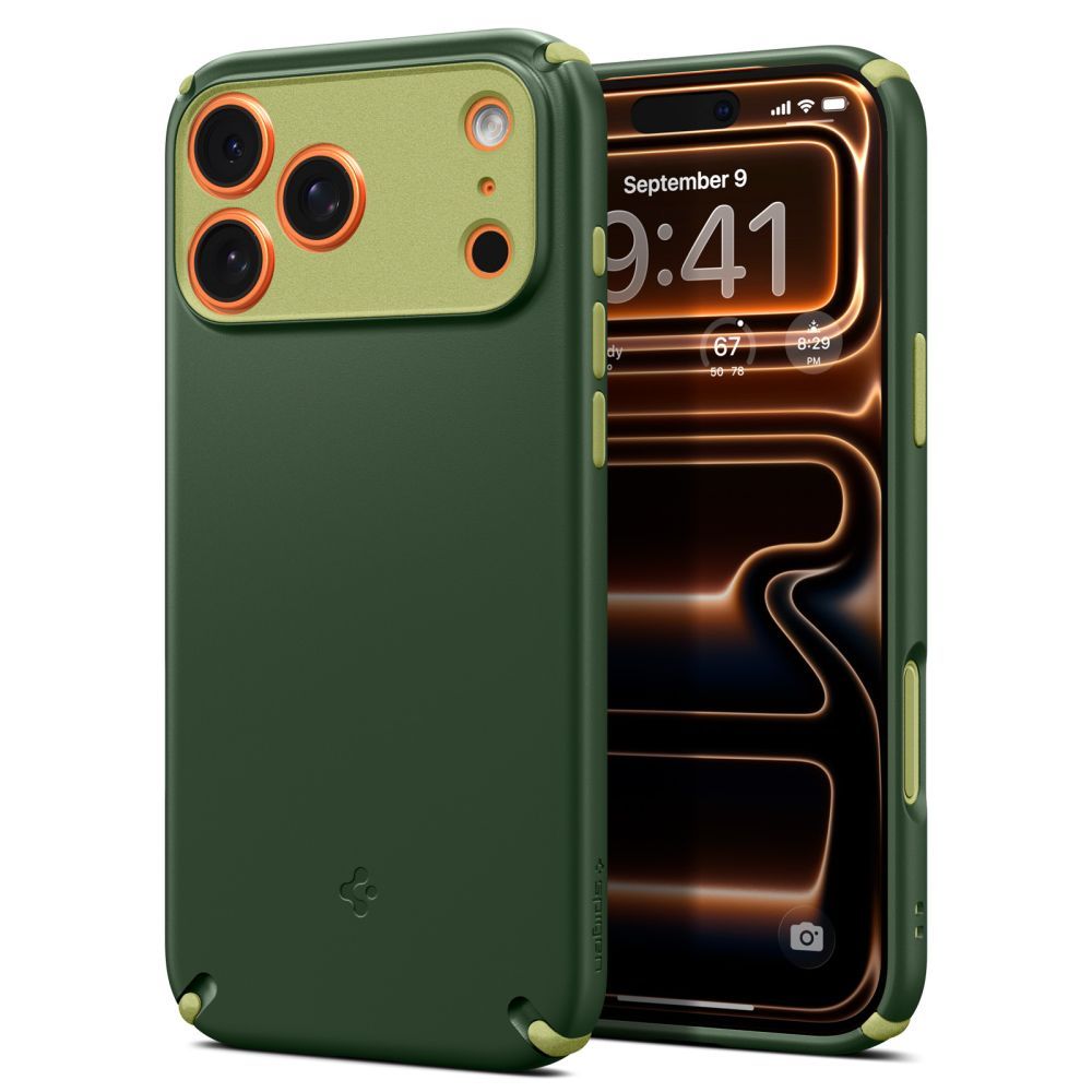 Чехол Spigen NANO POP HYBRID MAG Magsafe для iPhone 17 PRO MAX AVO GREEN