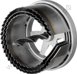 STAYER 3 шт(60-74/32мм), кольцевая пила по дереву, сегментная, наборная, усиленная, 60-67-74х32 мм