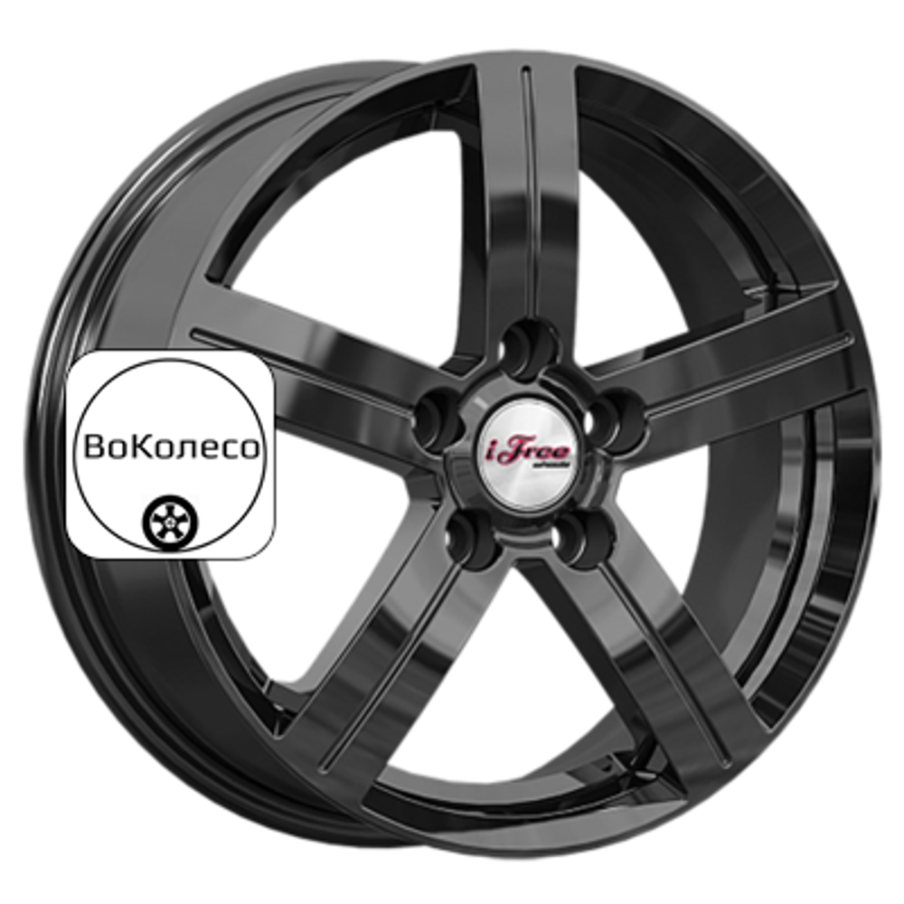 6x16/5x112 ET46 D57,1 Оруэлл (КС911) BK iFree