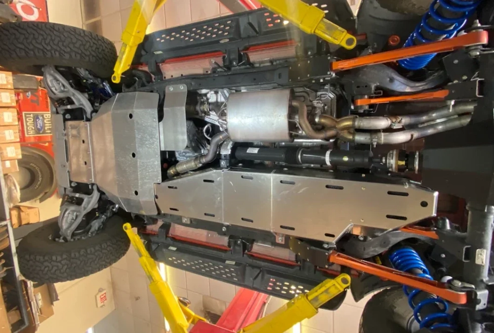 Защитная пластина топливного бака для Bronco Raptor 2022+ Форд Бронко Раптор