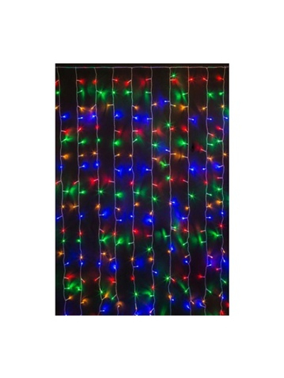 Гирлянда светодиодная "Занавес" 93 645 NGF-D022-01 1.5х1.2м 192LED RGBY IP20 TR Navigator 93645