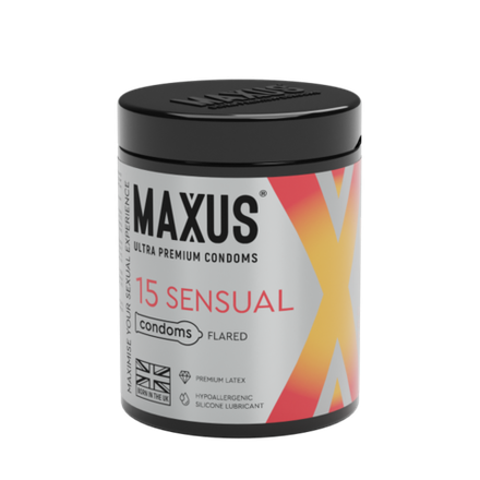 Презервативы MAXUS Sensual №15, анатомические X-Edition, 15 шт