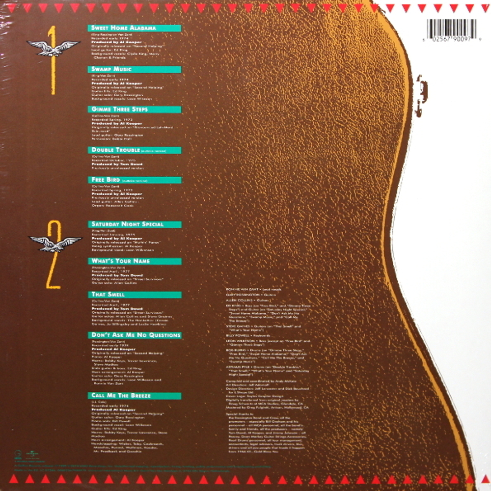 Lynyrd Skynyrd / Skynyrd's Innyrds/Their Greatest Hits (LP)