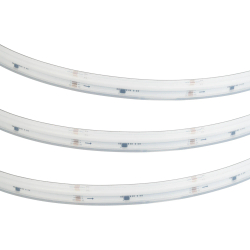 Светодиодная лента герметичная DMX-COB-PS-X1008-21mm 24V RGB-PX126 (11 W/m, IP67, CSP, 5m) (Arlight, -) 059821
