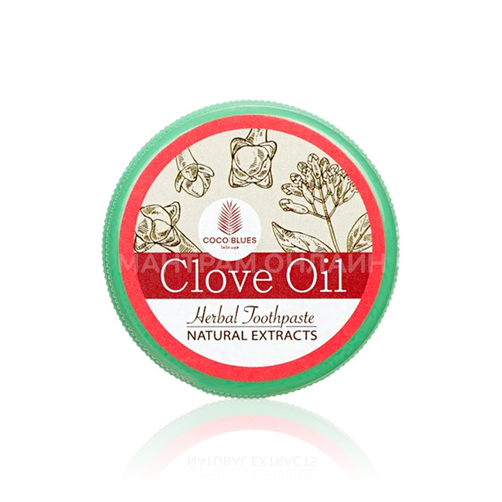 Зубная паста Coco Blues Clove Oil Toothpaste тайская Гвоздика 30 г