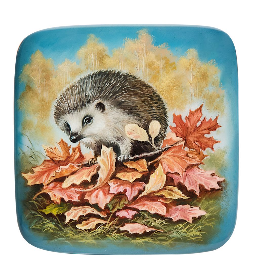 ШК-20/51 Шкатулка «Ежик» худ. Ларина М.