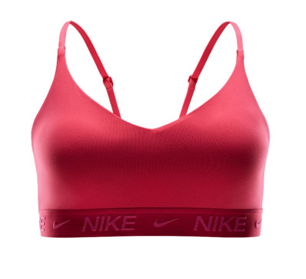 ТОП теннисный Nike Indy Light Support Padded Adjustable Sports Bra - Розовый