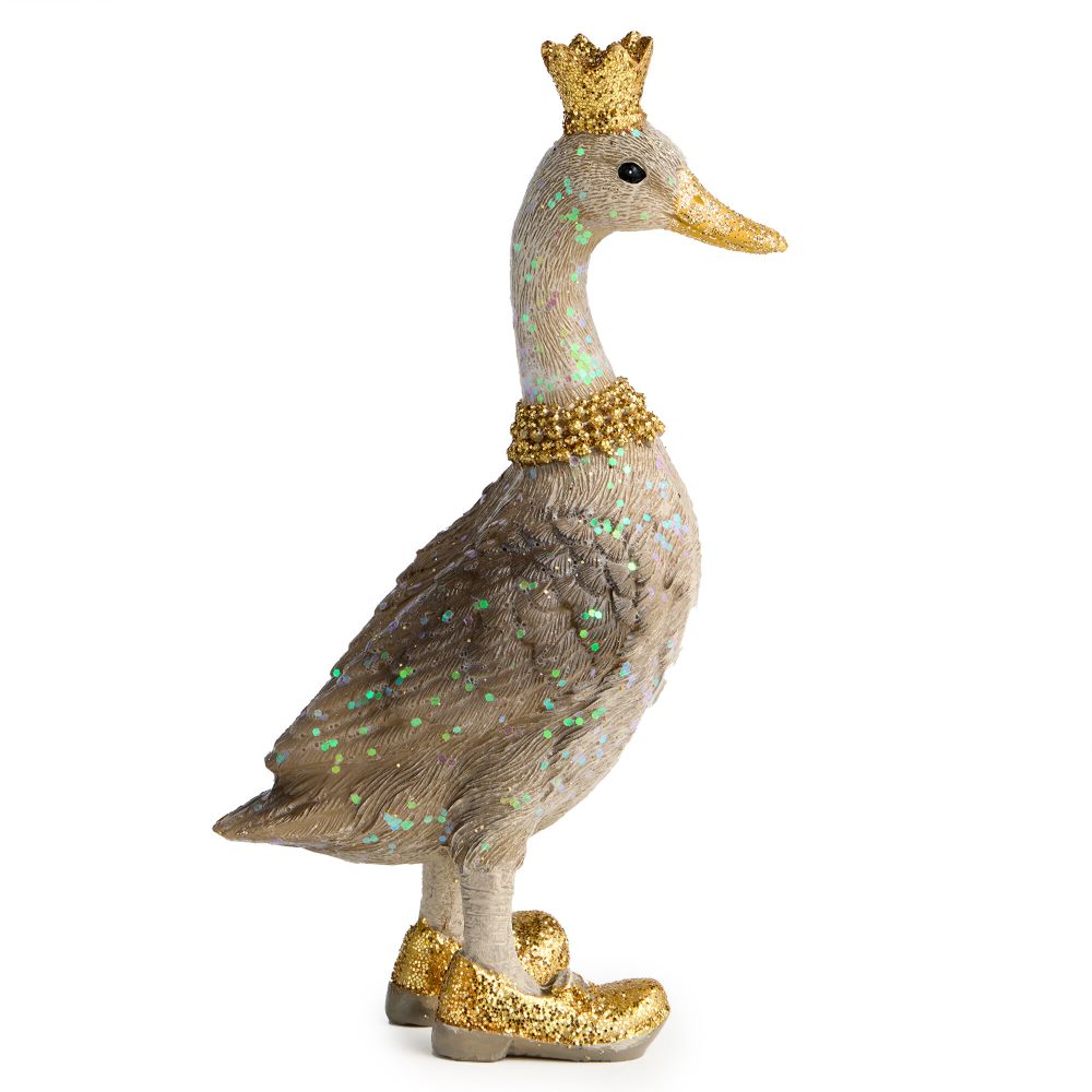 ФИГУРКА ДЕКОРАТИВНАЯ "ГУСЬ" 8*5,5*14,5 СМ