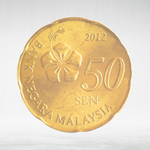 Malaysia, 50 Sen, 2012, XF