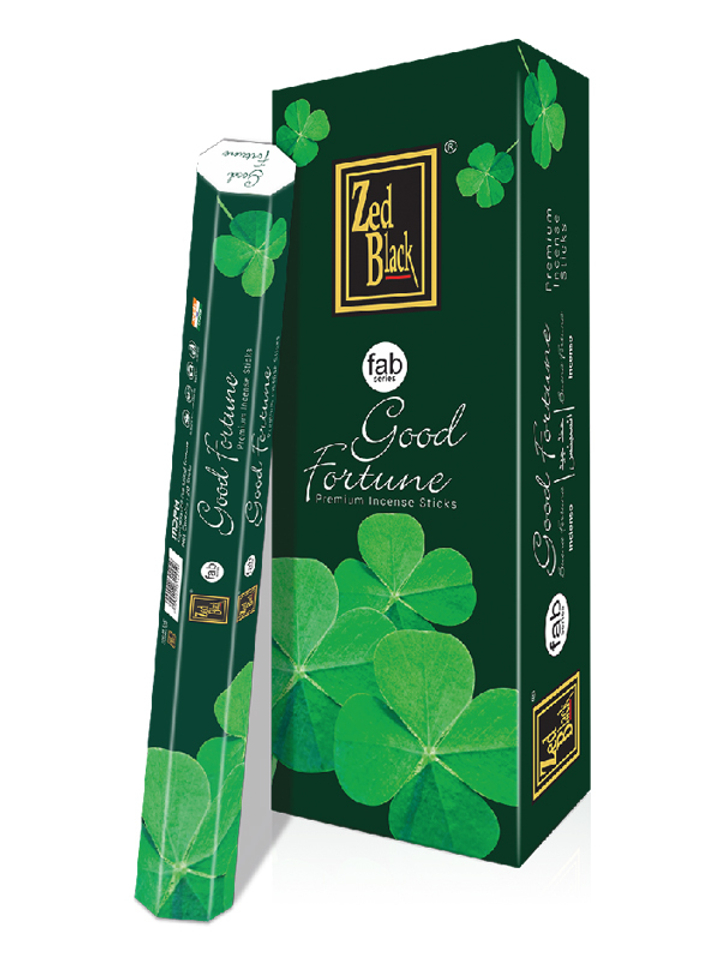 Zed Black Fab Series Good Fortune шестигранник Благовоние Удача