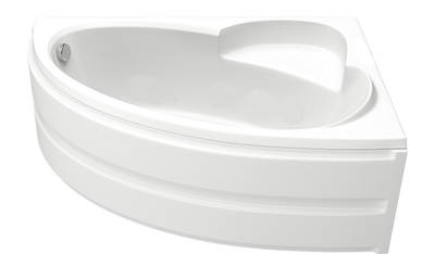 Ванна акриловая BAS Сагра правая 1600х1000 с каркасом