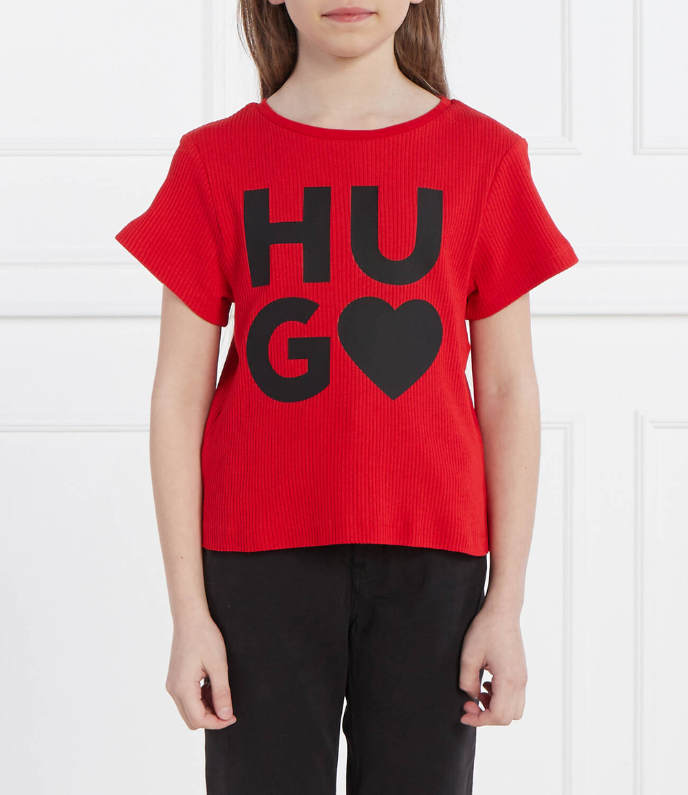 Футболка HUGO KIDS - красный(G00063)