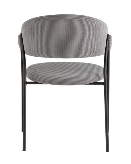 Стул Loop серый вельвет