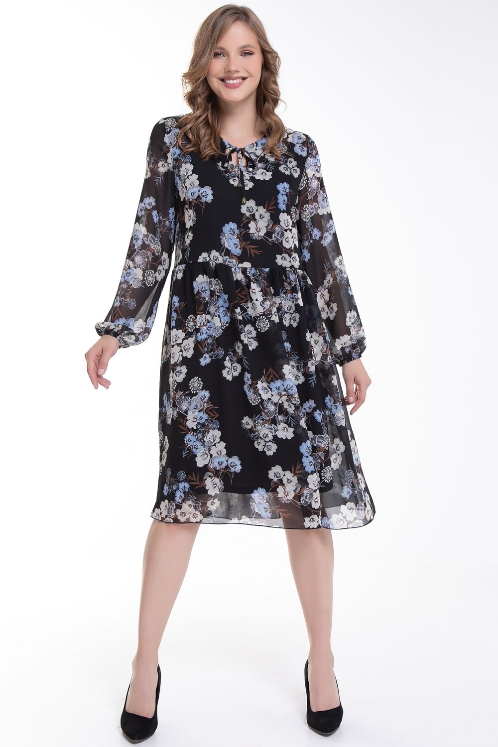 Платье В тренде (шифон, шик) Diolche