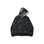 A Bathing Ape Space Camo Shark Full Zip Double Худи
