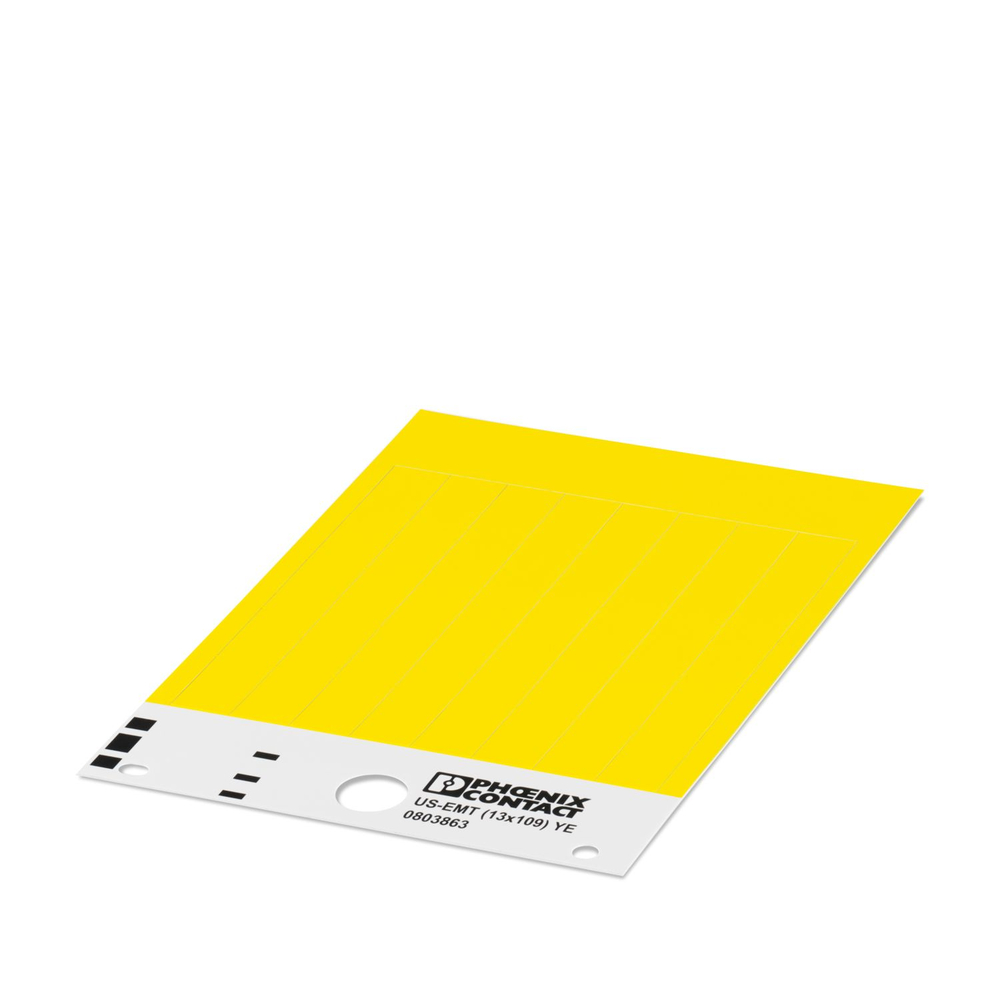 0803863 - US-EMT (13X109) YE - Вставная табличка