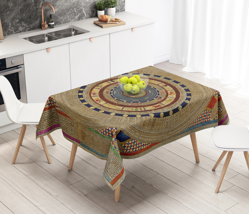 Скатерть Каталонский атлас