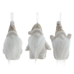 GAEM Фигурка декоративная "Дед Мороз", L5 W3 H7 см, 3в.