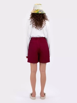 Шорты асимметричные с вышивкой ола ола купить в OLA OLA Store OLA OLA