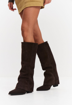 Сапоги // Victoria // Chocolate // Suede