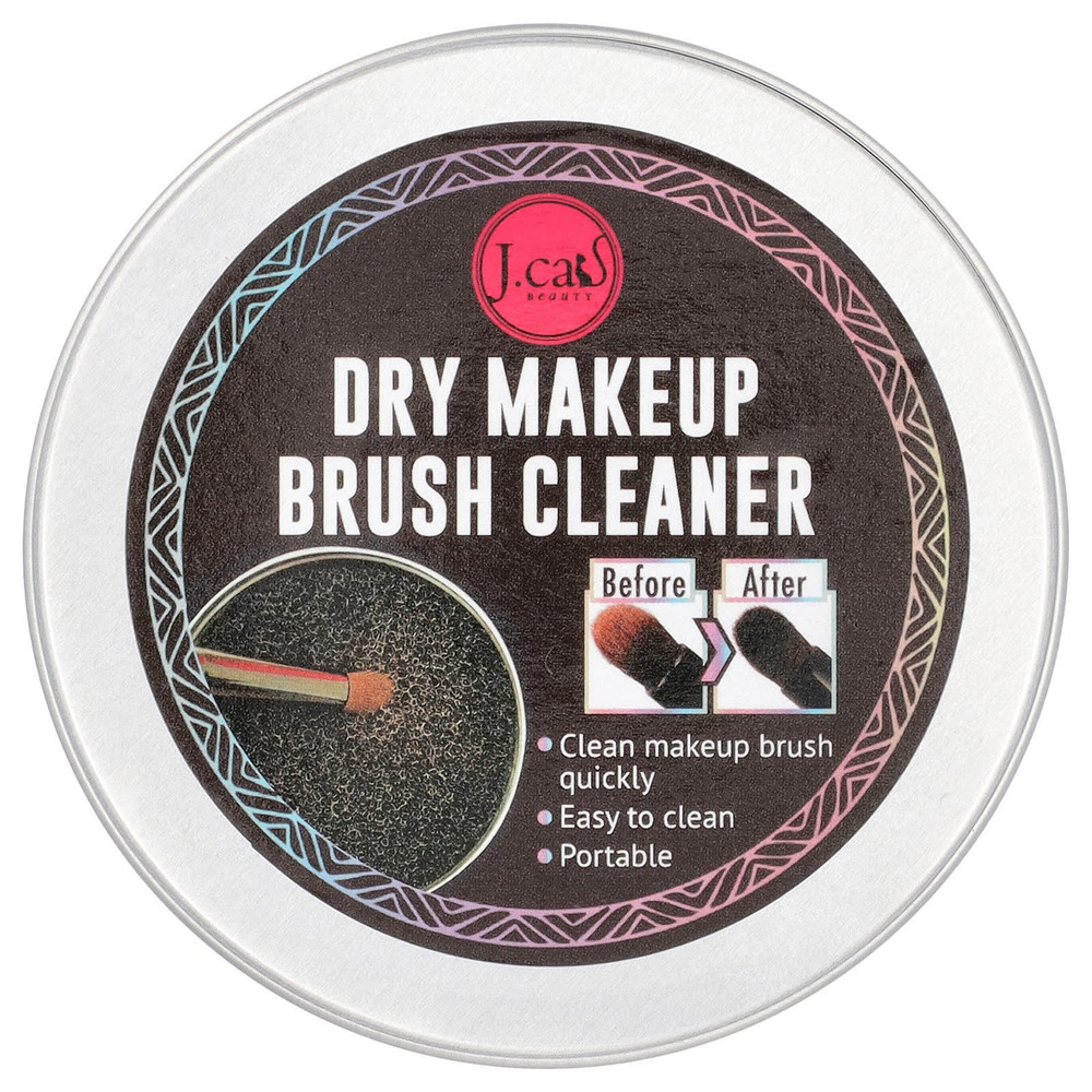 J.Cat Beauty, средство для сухого макияжа кистей, 1 шт.