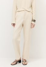 Брюки прямые из хлопка