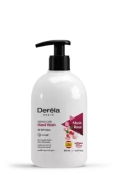 DERELLA  Жидкое мыло для рук роза MUSK ROSE 500мл*12