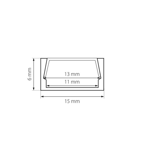 Профиль с рассеивателем Lightstar Profiled 419111