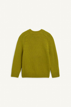 ZARA ТРИКОТАЖНЫЙ СВИТЕР, ОЛИВКОВО-ЗЕЛЕНЫЙ