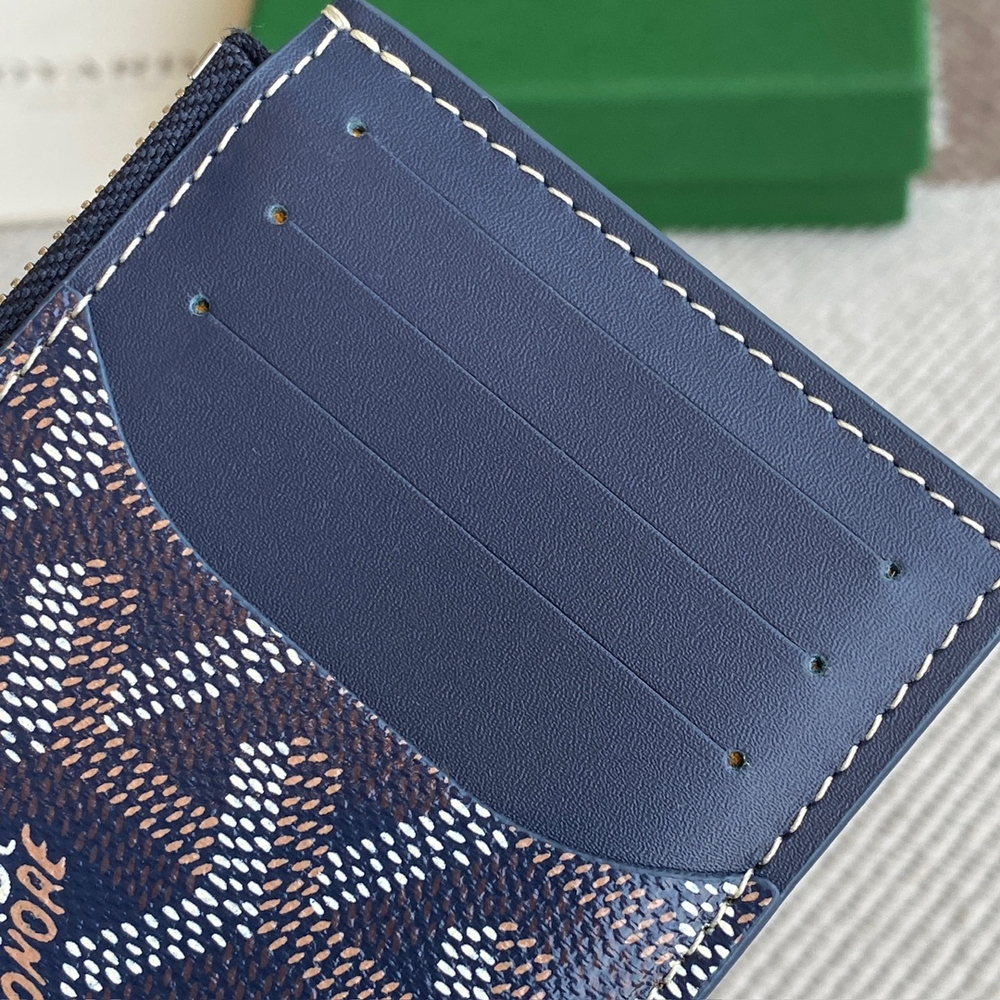 Goyard Bourbon Zipped Card Holder (11 colors)