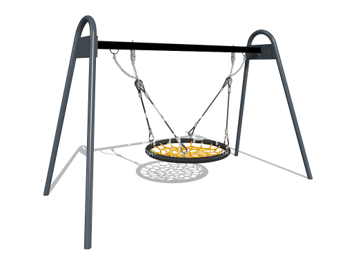 Качели металлические с подвесом Гнездо 04090