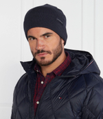 Шапка UPTOWN WOOL BEANIE Tommy Hilfiger - темно-синий(AM0AM11483)