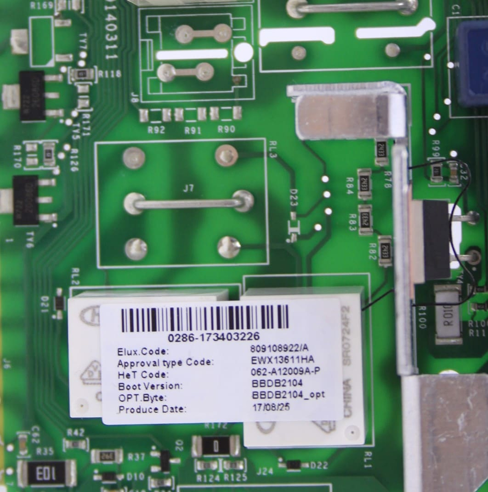 Модуль управления и модуль индикации стиральной машины Electrolux EWT 1276 EOW