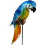 Фигура на спице «Попугай» 14*8*40см для отпугивания птиц