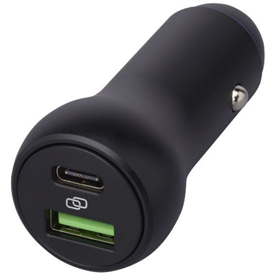 Pilot Автомобильное зарядное устройство с двумя разъемами USB-C/USB-а 55Вт